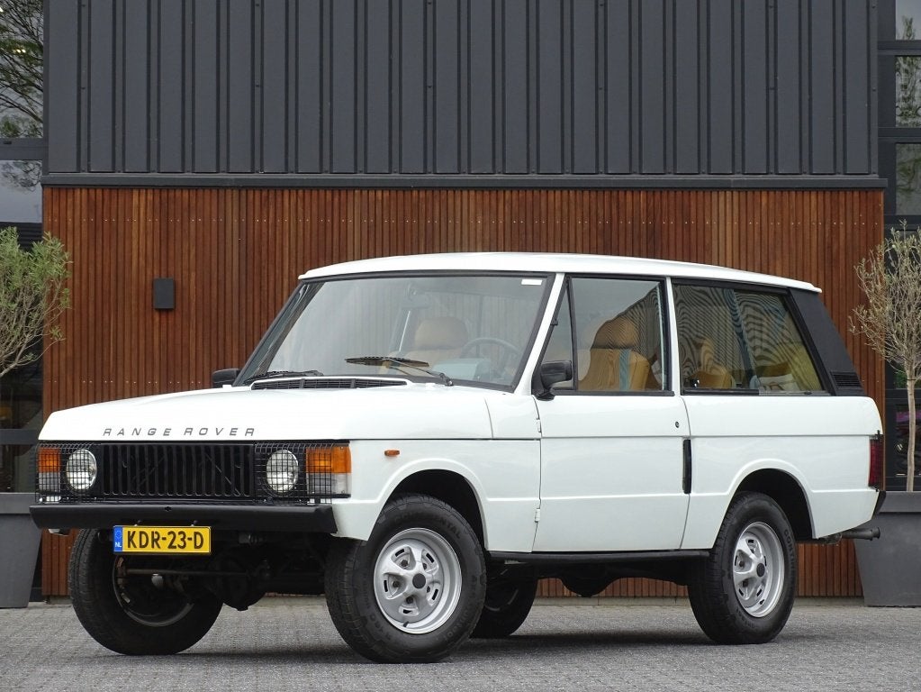 Land Rover Range Rover Classic V8 / 3 DOOR / gerestaureerd 2, Auto's, Oldtimers, 136 pk, Land Rover, 4 stoelen, Wit