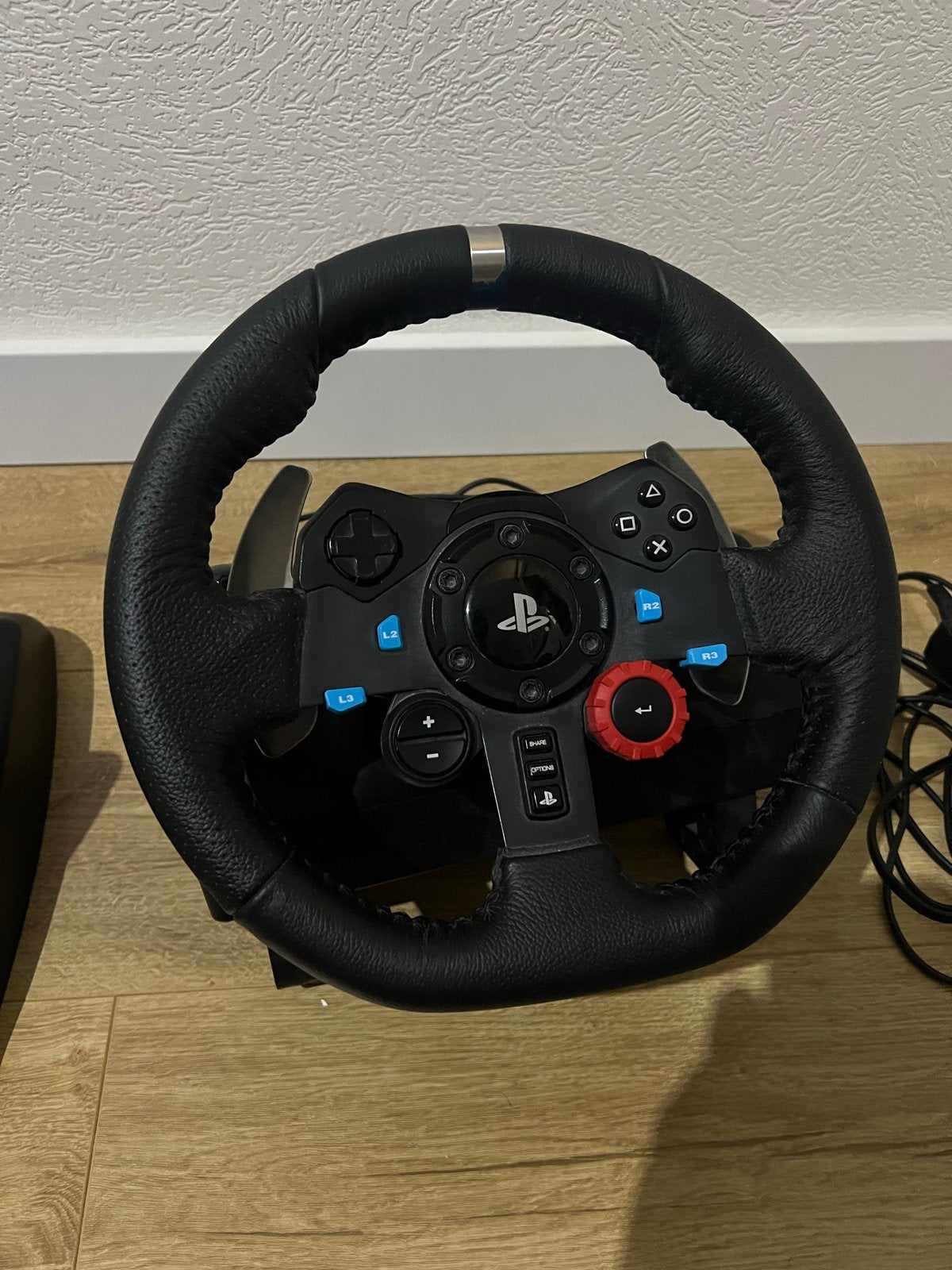 Logitech G29 Driving Force racestuur, Ophalen of Verzenden, Zo goed als nieuw, Stuur of Pedalen, PlayStation 4