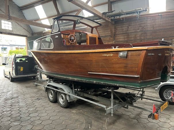 Prachtige klassieke mahoniehouten kajuitkruiser – 1962, Overige merken, Gebruikt, Buitenboordmotor, 10 pk
