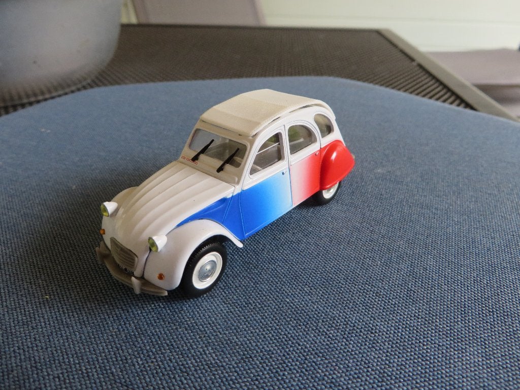 Norev Citroen 2CV 6 Eend COCORICO, Ophalen of Verzenden, Zo goed als nieuw, Auto, Norev