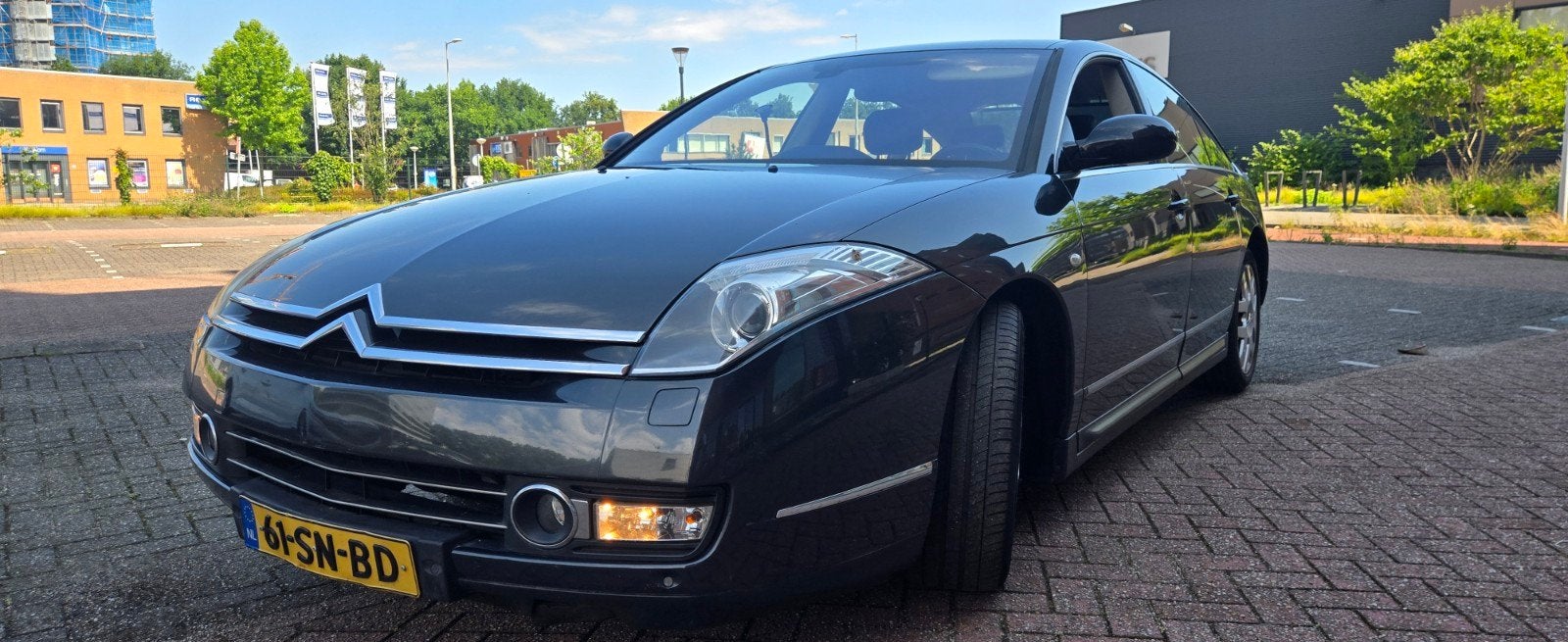 Citroën C6 3.0 V6 24V AUT 2006 Grijs, Auto's, Citroën, C6, 2946 cc, Particulier, 1700 kg