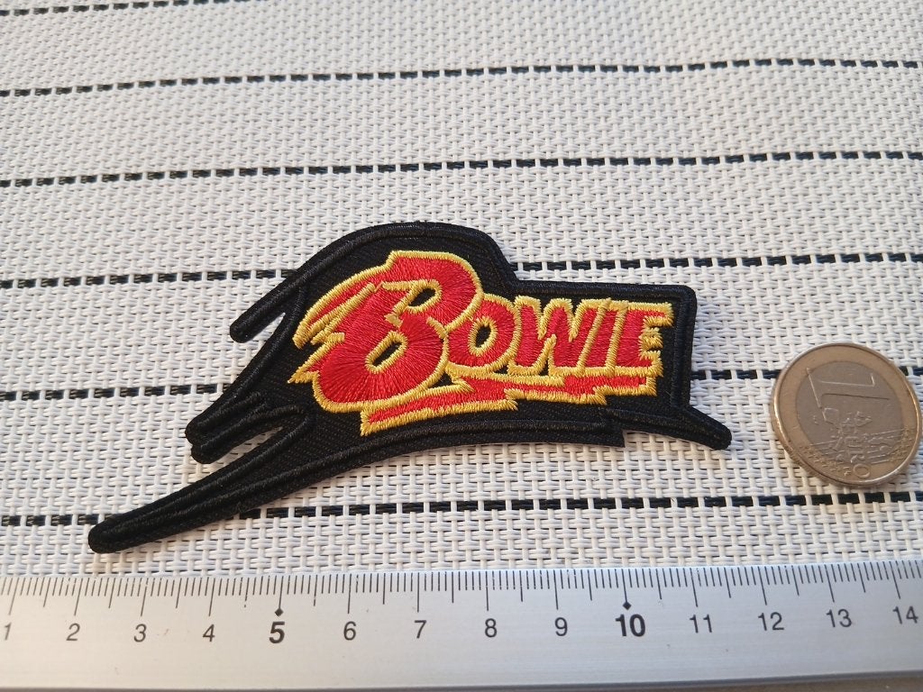 David Bowie leuke shaped logo patch b56, Ophalen of Verzenden, Nieuw, Kleding