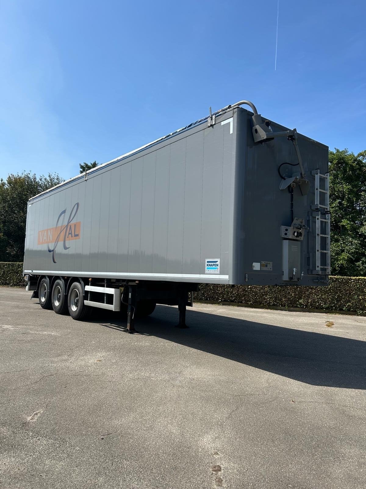 Knapen Schuifvloertrailer 70m3  - Goede Staat, Ophalen, Gebruikt