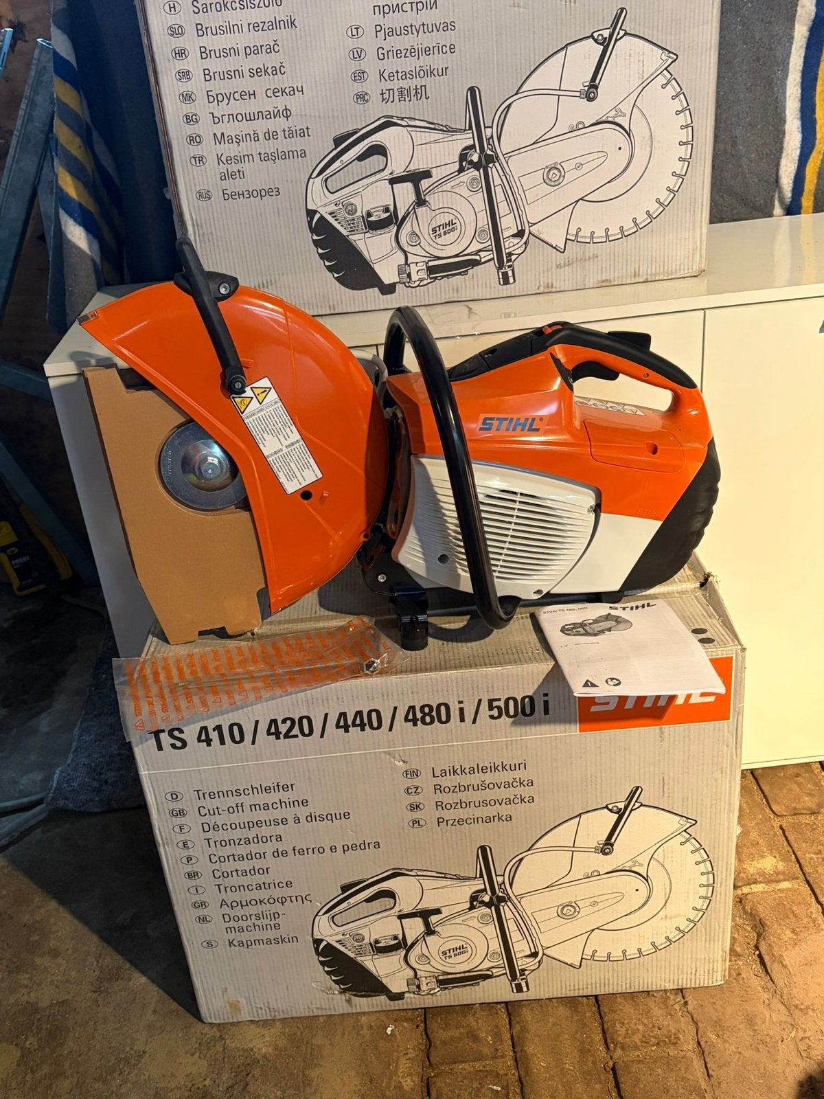 Stihl TS 500i Doorslijper - Nieuw in doos, Ophalen, Nieuw, Overige soorten