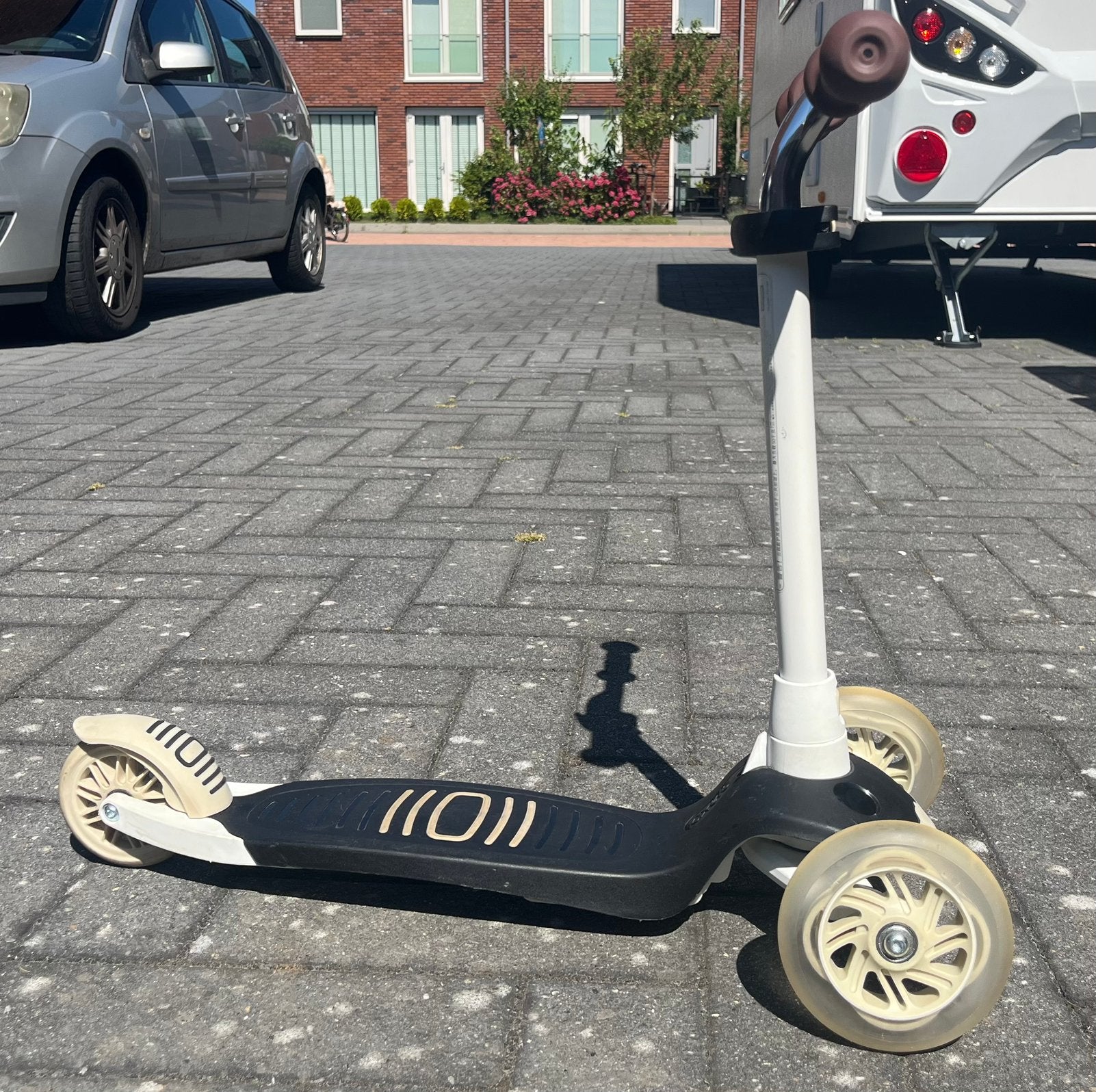 Kinderstep Oxelo, met lampjes in wielen, Fietsen en Brommers, Steps, Ophalen of Verzenden, Zo goed als nieuw, Gewone step