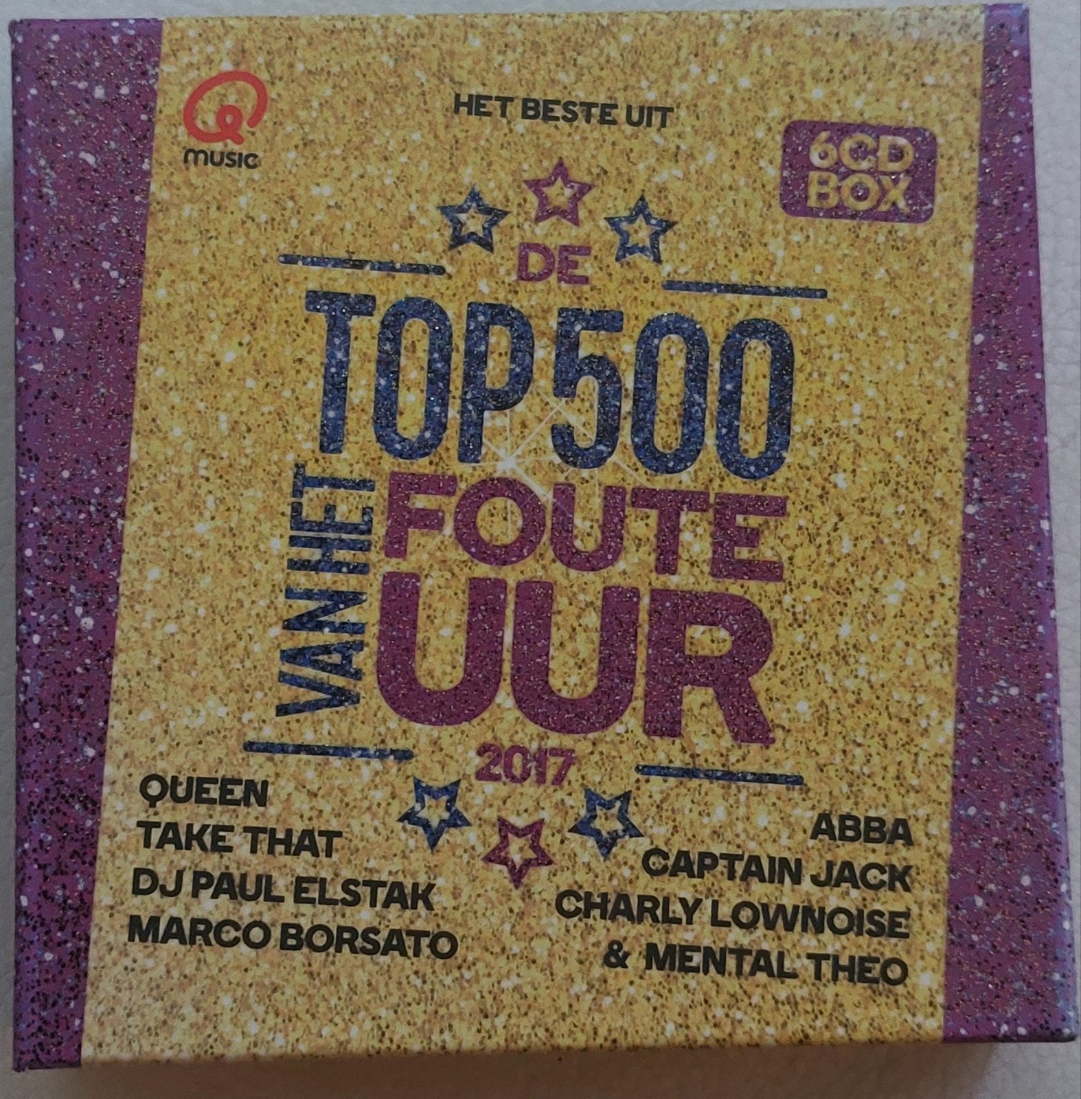 Het Beste Uit De Top 500 Foute Uur 2017 - 6CD Box, Boxset, Ophalen of Verzenden, Zo goed als nieuw, Pop
