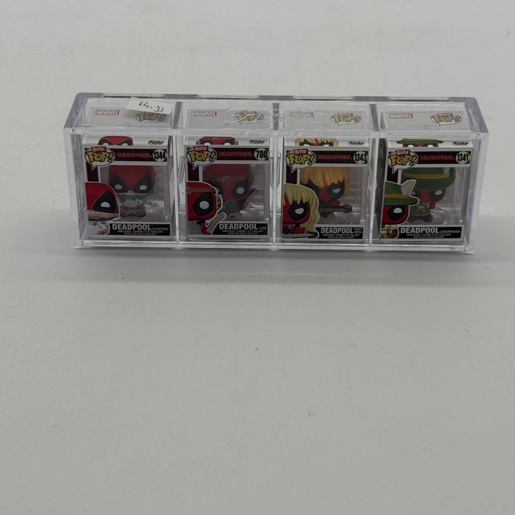 Bitty Pop ! Deadpool 4-Pack series 4 - met case, Ophalen of Verzenden, Zo goed als nieuw