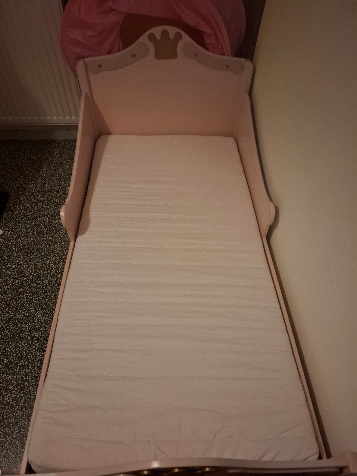 Prinsessenbed, Kinderen en Baby's, Gebruikt, 70 tot 85 cm, 140 tot 160 cm, Ophalen