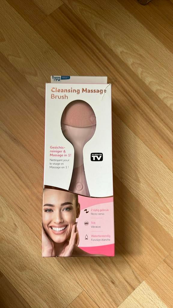 Hebeskin Cleansing Massage Brush - Gezichtsreiniger, Ophalen of Verzenden, Nieuw, Gehele gezicht, Reiniging