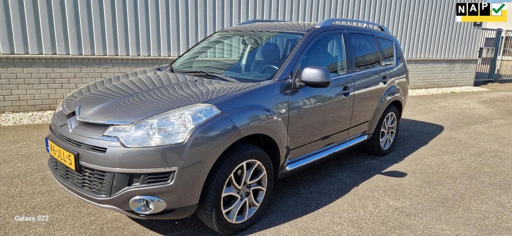 Citroen C-Crosser 2.4-16V Exclusive 7p., Auto's, 4 cilinders, 7 stoelen, Bedrijf, Handgeschakeld