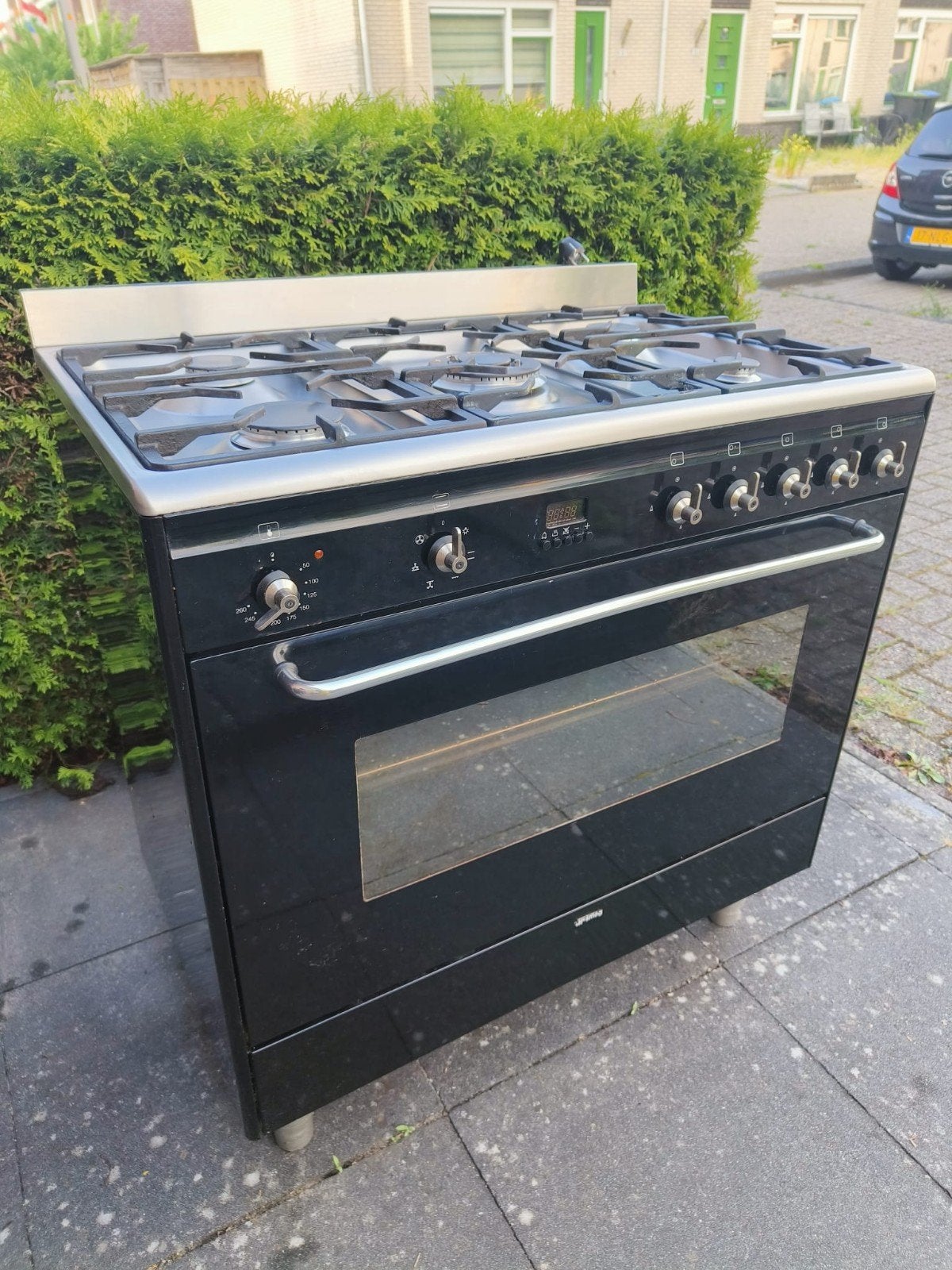 Smeg Fornuis 90cm Breedte, 60cm Diepte, 92cm Hoogte, Ophalen