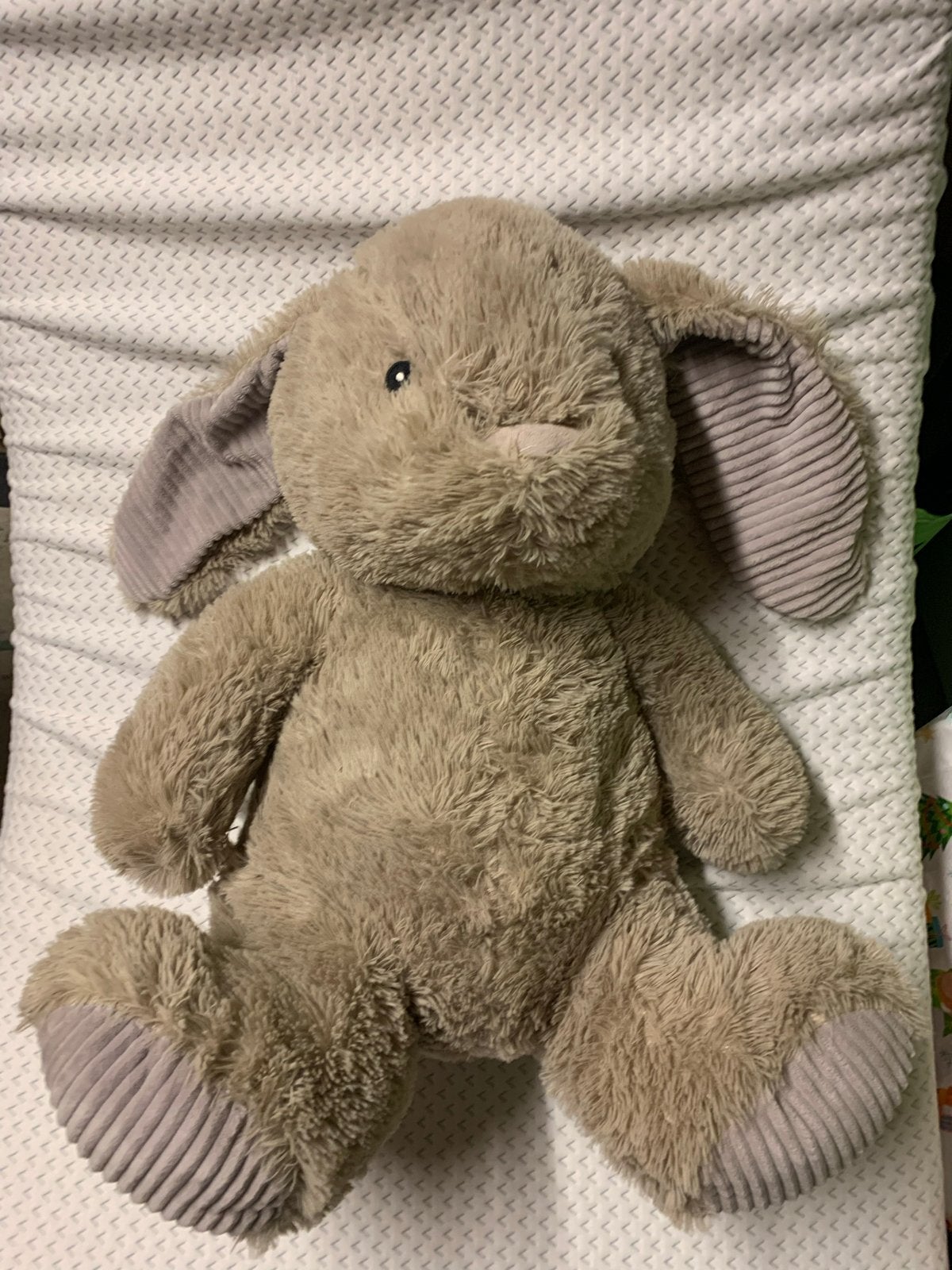 Grote knuffel konijn 60 cm, Konijn, Ophalen of Verzenden, Zo goed als nieuw, Middelgroot (20 tot 80 cm)