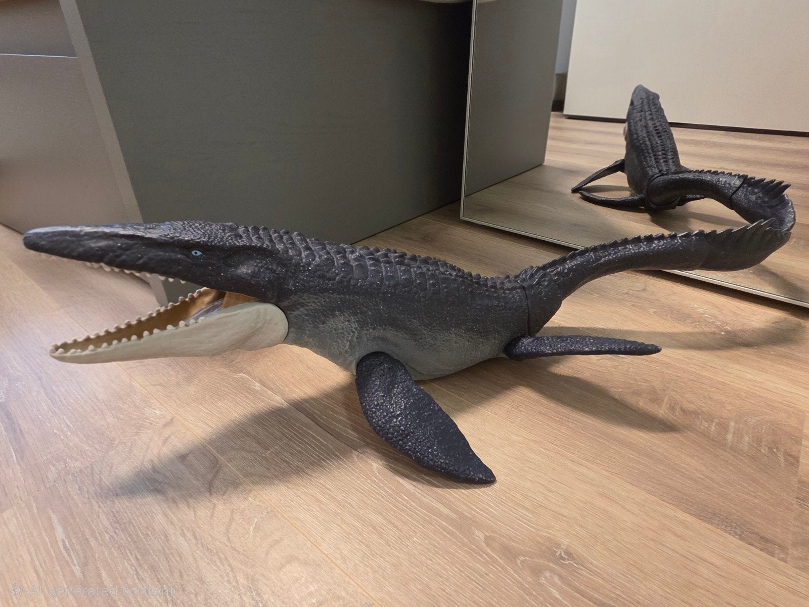 Mattel Jurassic World Ocean Protector Mosasaurus 77 cm, Ophalen, Gebruikt