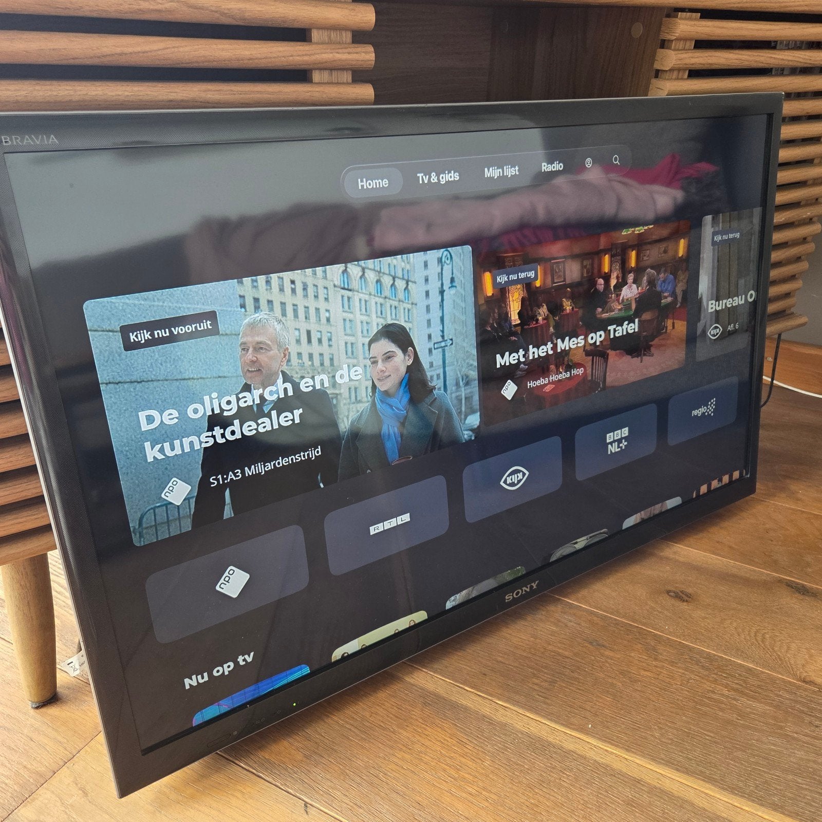 Tv televisie Sony Bravia Full HD 40 inch LCD TV  muurbeugel, Ophalen, Gebruikt, LCD, Full HD (1080p)