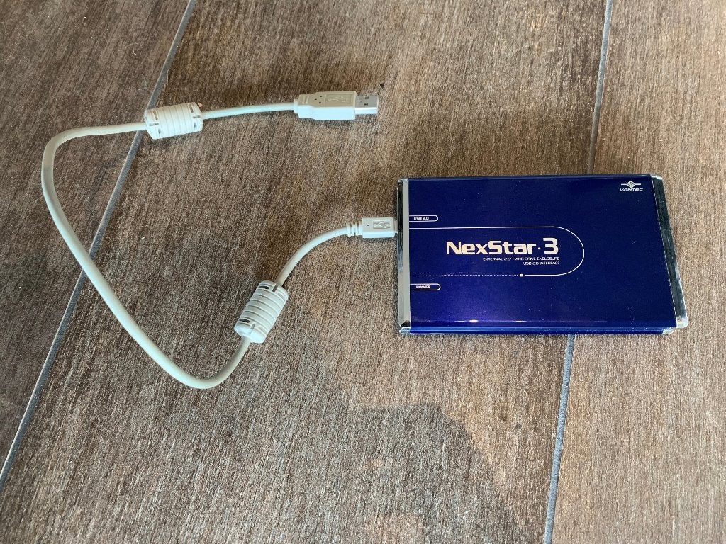 NexStar 3 2.5 Inch external hard drive enclosure USB 2.0 PAT, Computers en Software, Harde schijven, Ophalen of Verzenden, Gebruikt