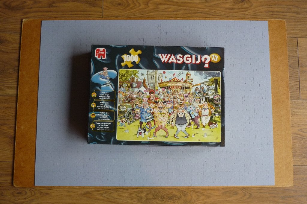 Wasgij? Original puzzel no.13 '' DANSMARIEKES '' 1000 st., Ophalen, 500 t/m 1500 stukjes, Gebruikt, Legpuzzel