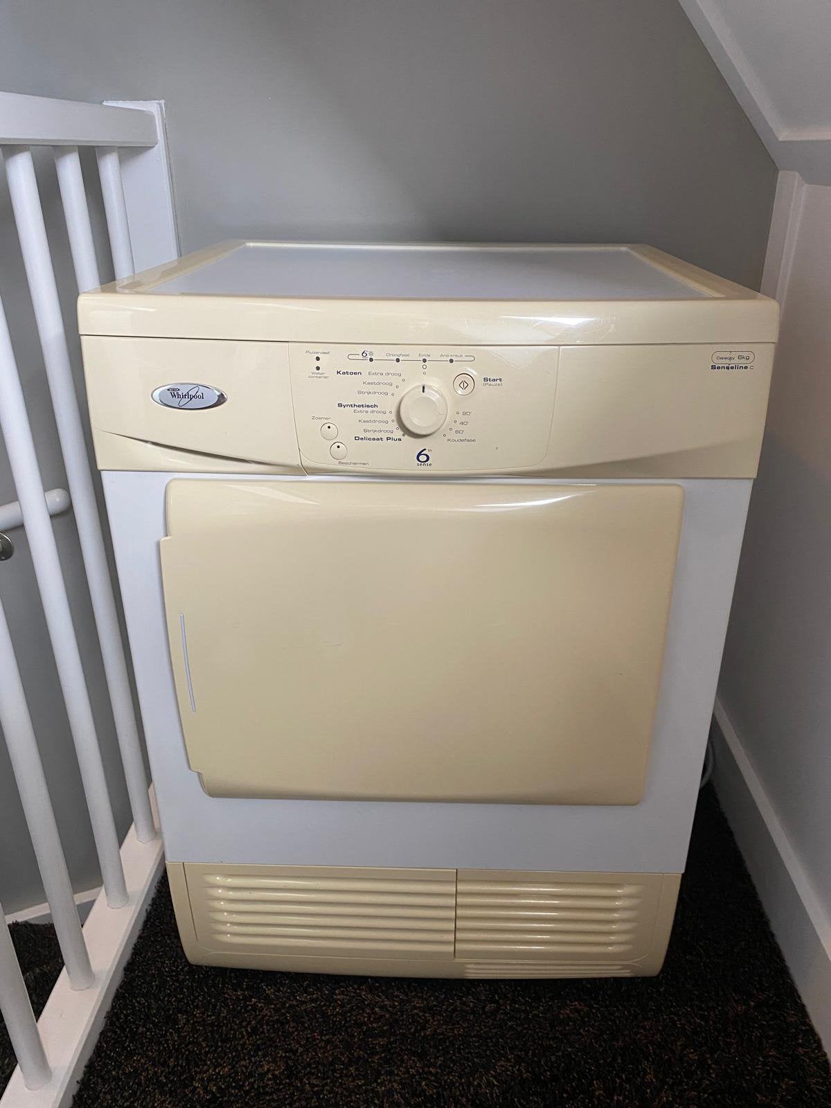 Whirlpool Senseline C wasdroger 6 Sense. Bijna gratis!