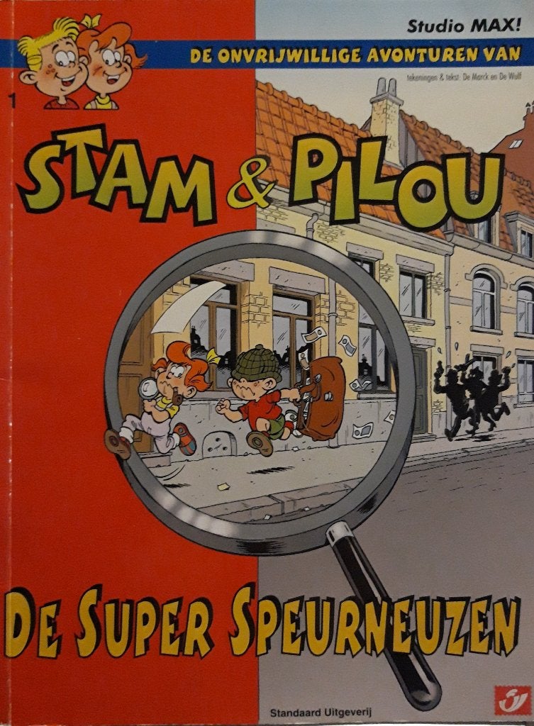 Stam & Pilou: De Super Speurneuzen - De Marck en De Wulf, Gelezen, Eén stripboek, Ophalen of Verzenden, De Marck en De Wulf