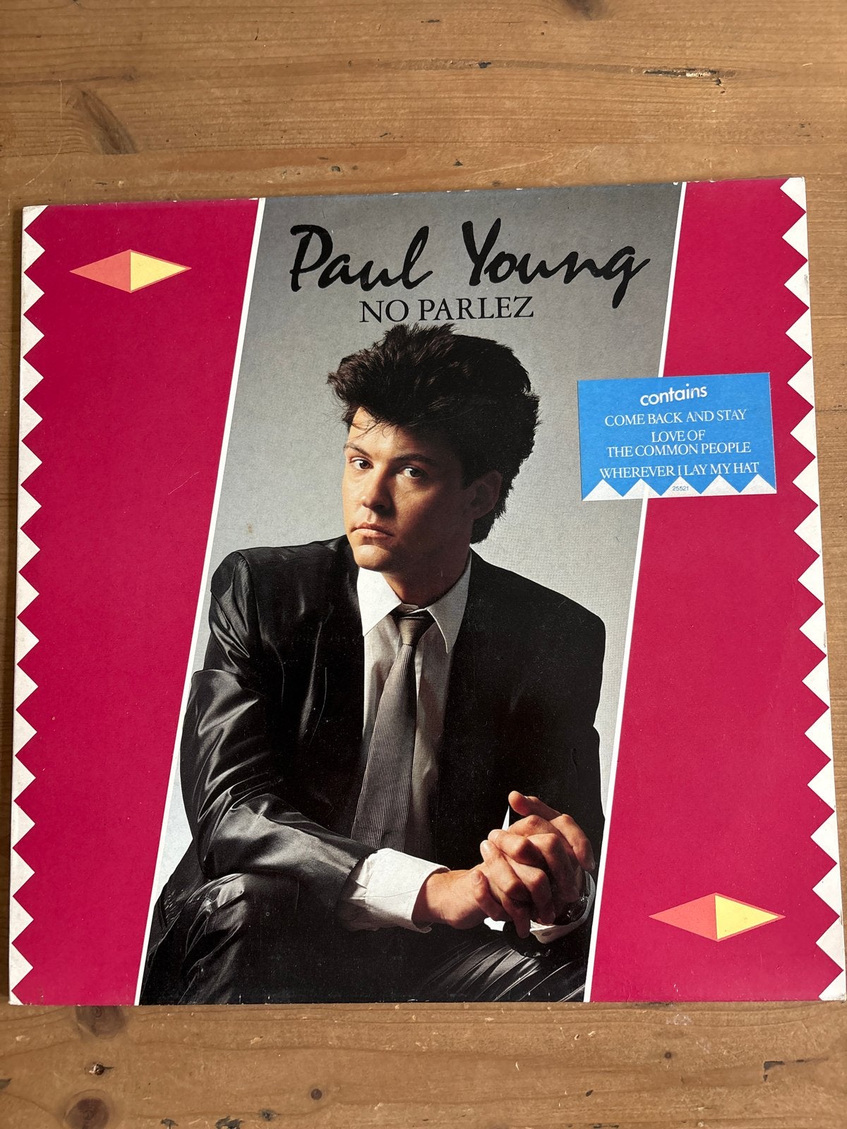 Paul Young - No Parlez LP (Pop, New Wave), Cd's en Dvd's, LP, Gebruikt, Pop, Ophalen of Verzenden
