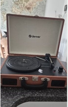 denver platenspeler, Audio, Tv en Foto, Platenspelers, Zo goed als nieuw, Automatisch, Platenspeler, Ophalen