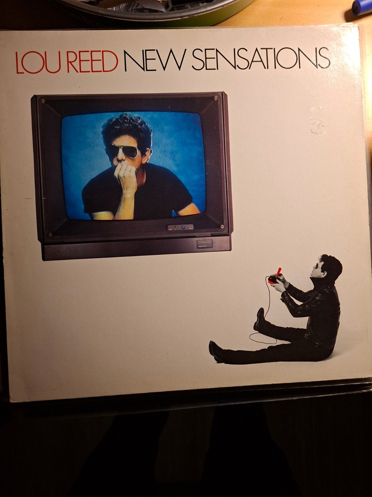Lou Reed - New Sensations LP (1984) Vinyl, LP, Gebruikt, Pop, Ophalen of Verzenden