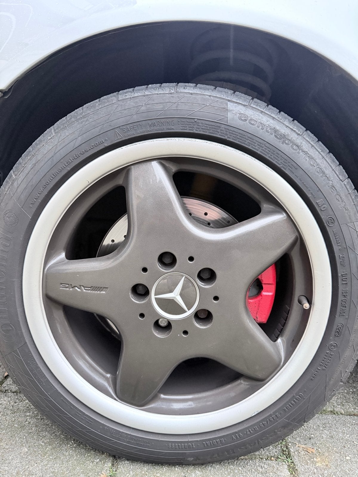 Originele AMG velgen voor Mercedes SLK R170, Velg(en), 17 inch, Ophalen of Verzenden, Personenwagen
