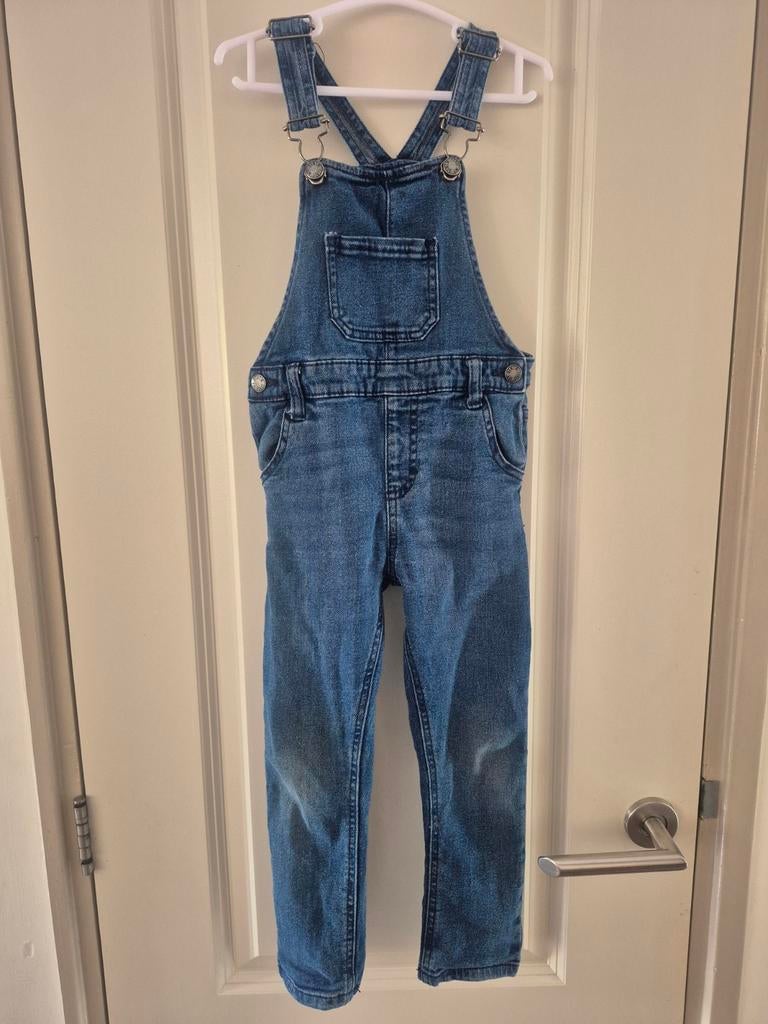 Lily&Dan tuinpak tuinbroek denim spijkerpak 110, Overige typen, Jongen of Meisje, Ophalen of Verzenden, Zo goed als nieuw