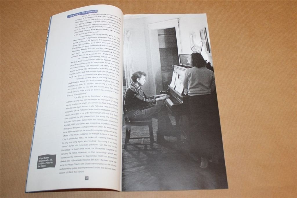 Bob Dylan The Bootleg Series 1-3 — Los boekje 1991, Ophalen of Verzenden, Gelezen, Artiest