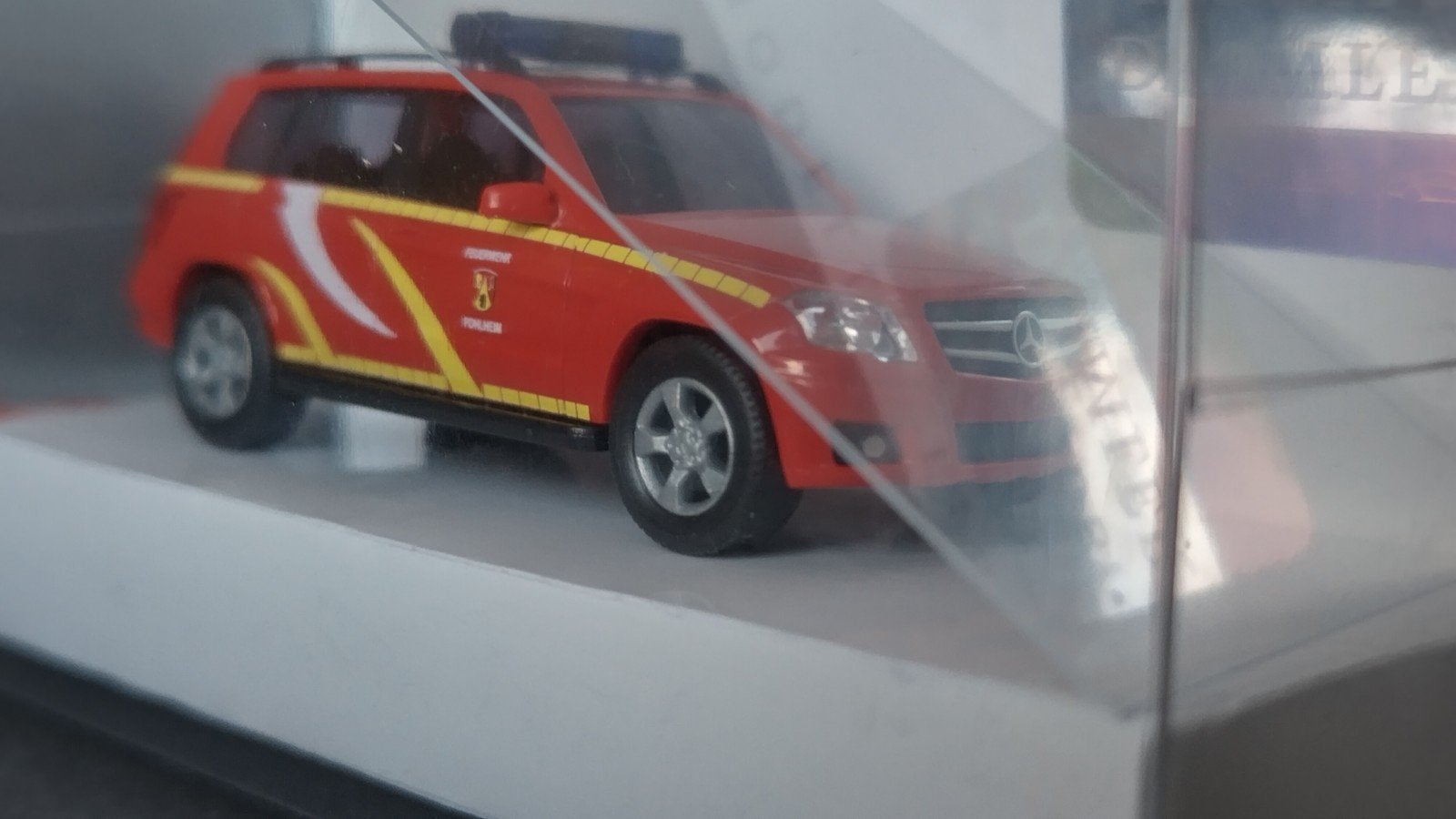 Mercedes Benz GLK Feuerwehr Póhlheim 1:87 Busch Pol, Overige merken, Auto, ., Nieuw
