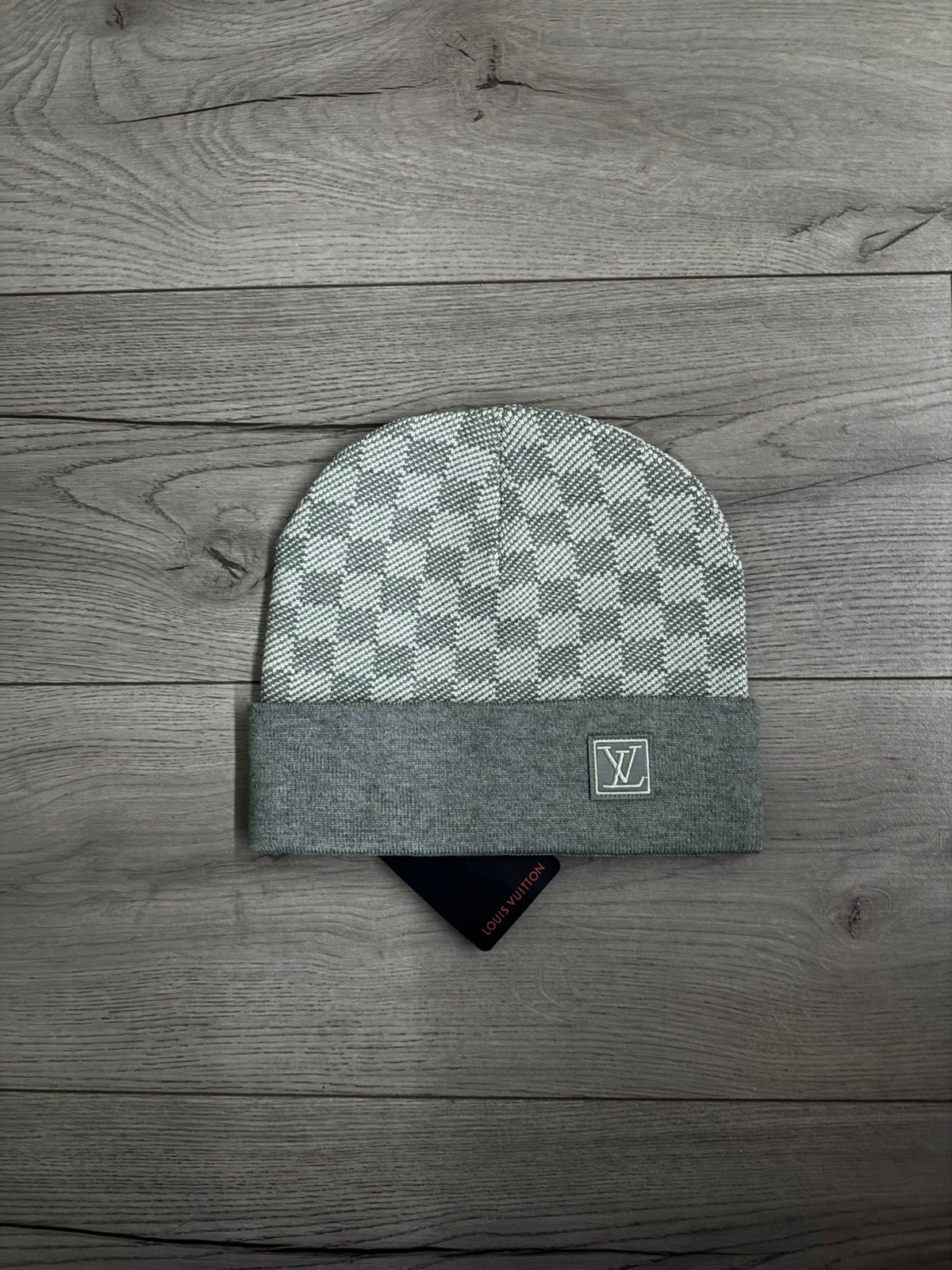 LV muts grijs, Kleding | Heren, Mutsen, Sjaals en Handschoenen, Ophalen of Verzenden, Nieuw