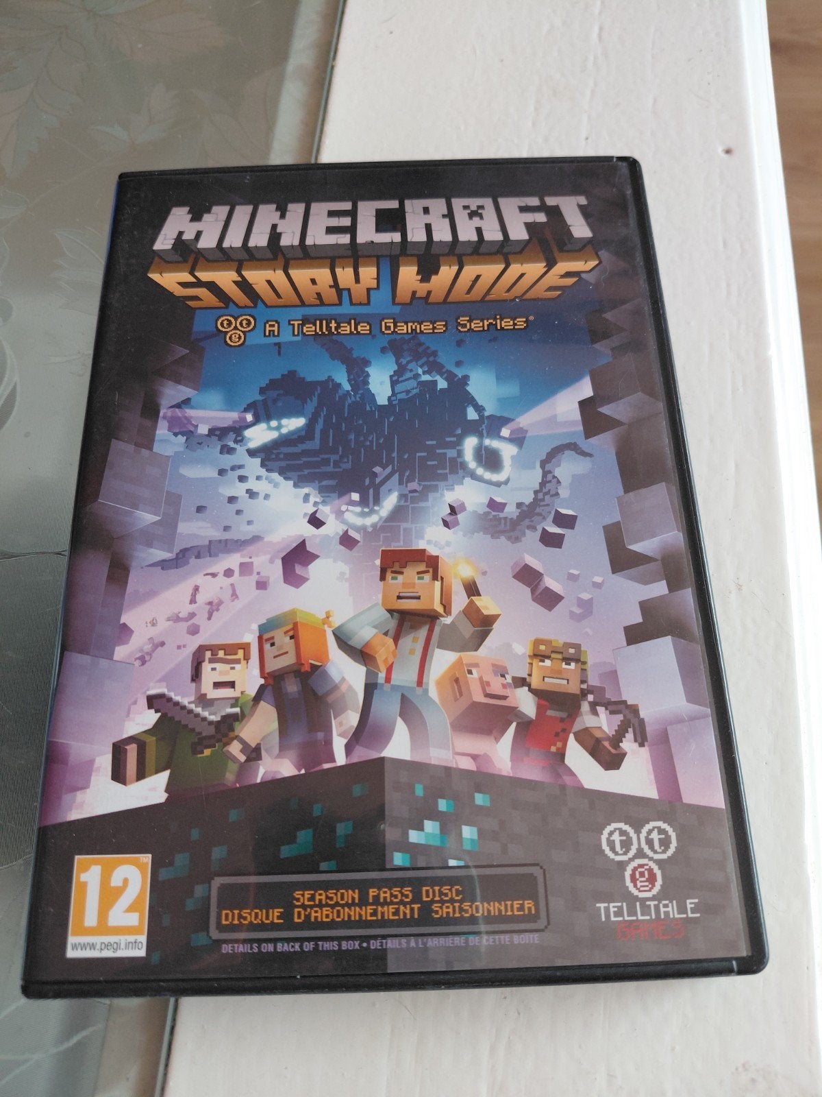 Minecraft Story Mode pc game, Spelcomputers en Games, Games | Pc, 1 speler, Ophalen of Verzenden, Zo goed als nieuw, Platform