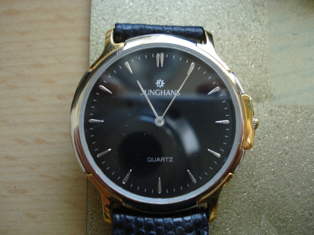 HORLOGE, JUNGHANS, Overige merken, Leer, Staal, Ophalen of Verzenden