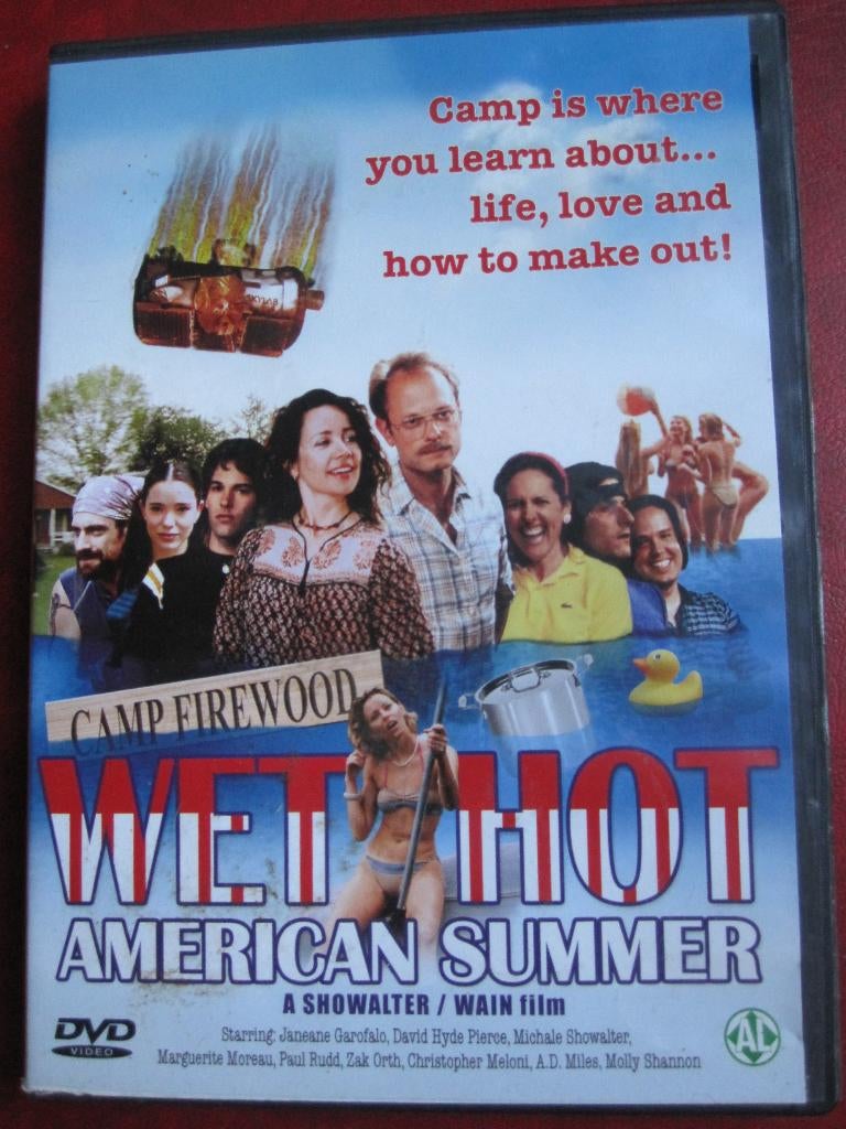 Wet Hot American Summer (2001), Alle leeftijden, Ophalen of Verzenden, Zo goed als nieuw, Overige genres
