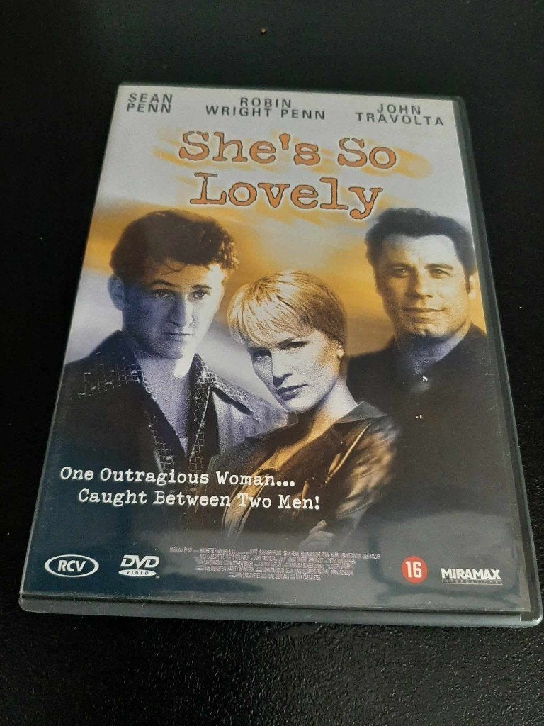 She's so lovely, Sean Penn, John Travolta, Robin Wright Penn, Cd's en Dvd's, Vanaf 16 jaar, Ophalen of Verzenden, Gebruikt, Overige genres
