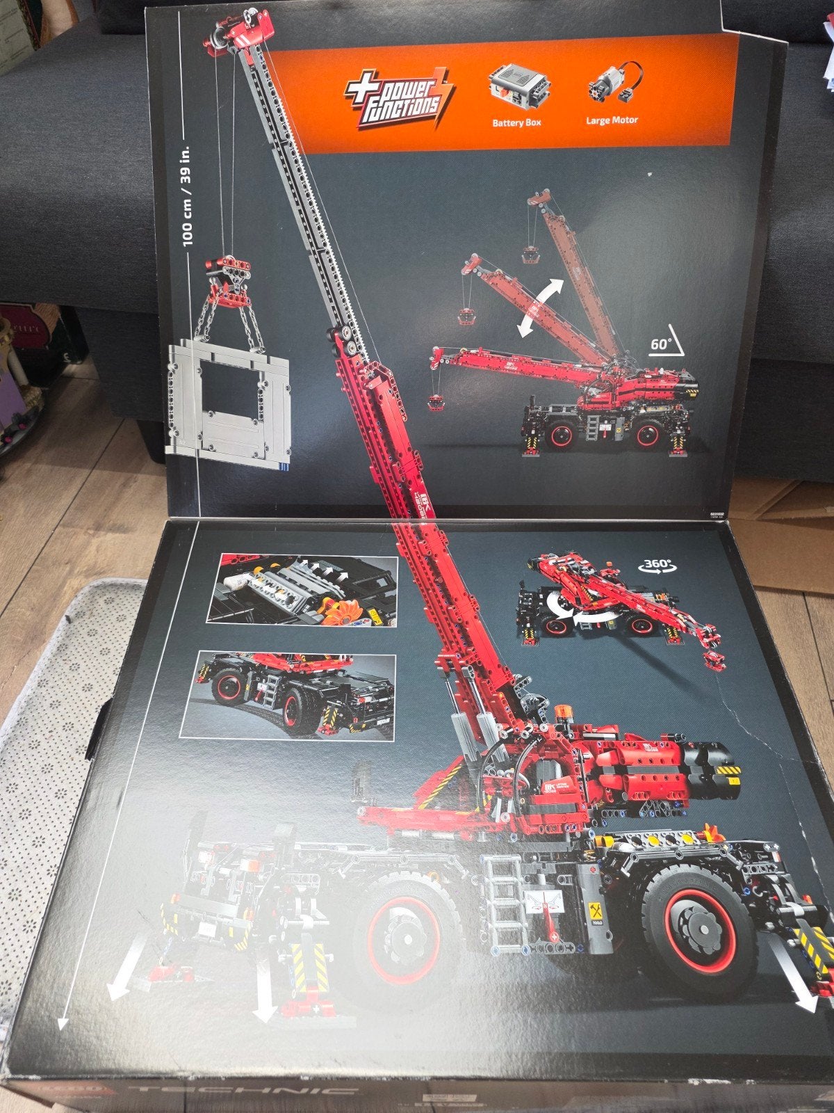 Lego Technic 42082 Ruw Terrein Kraan - Nieuw., Kinderen en Baby's, Speelgoed | Duplo en Lego, Lego, Nieuw, Ophalen of Verzenden