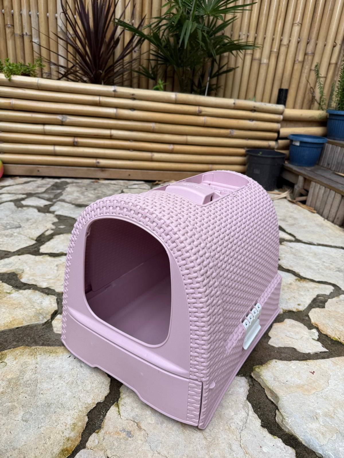 Roze kattenbak (deurtje ontbreekt), Dieren en Toebehoren, Ophalen