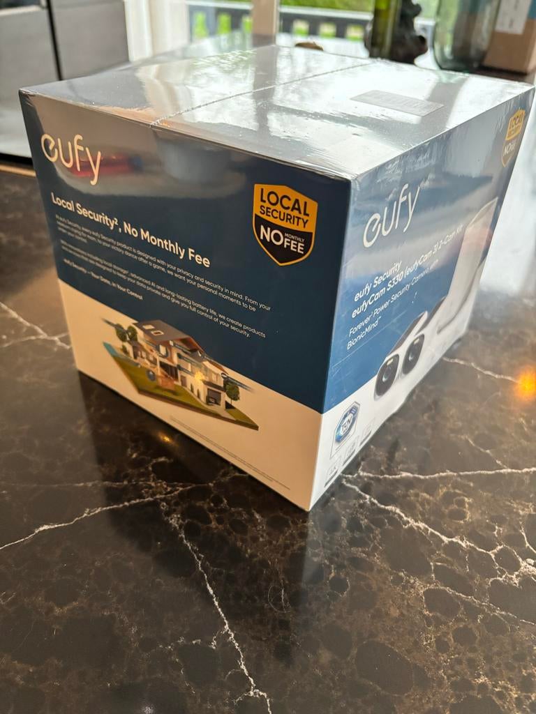 Eufycam 3 duo pack met homebase, Ophalen of Verzenden, Nieuw, Buitencamera