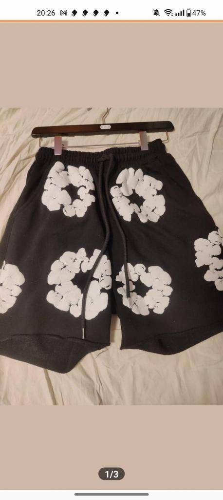Denim Tears broek, Zwart, Ophalen of Verzenden, Zo goed als nieuw, Maat 46 (S) of kleiner