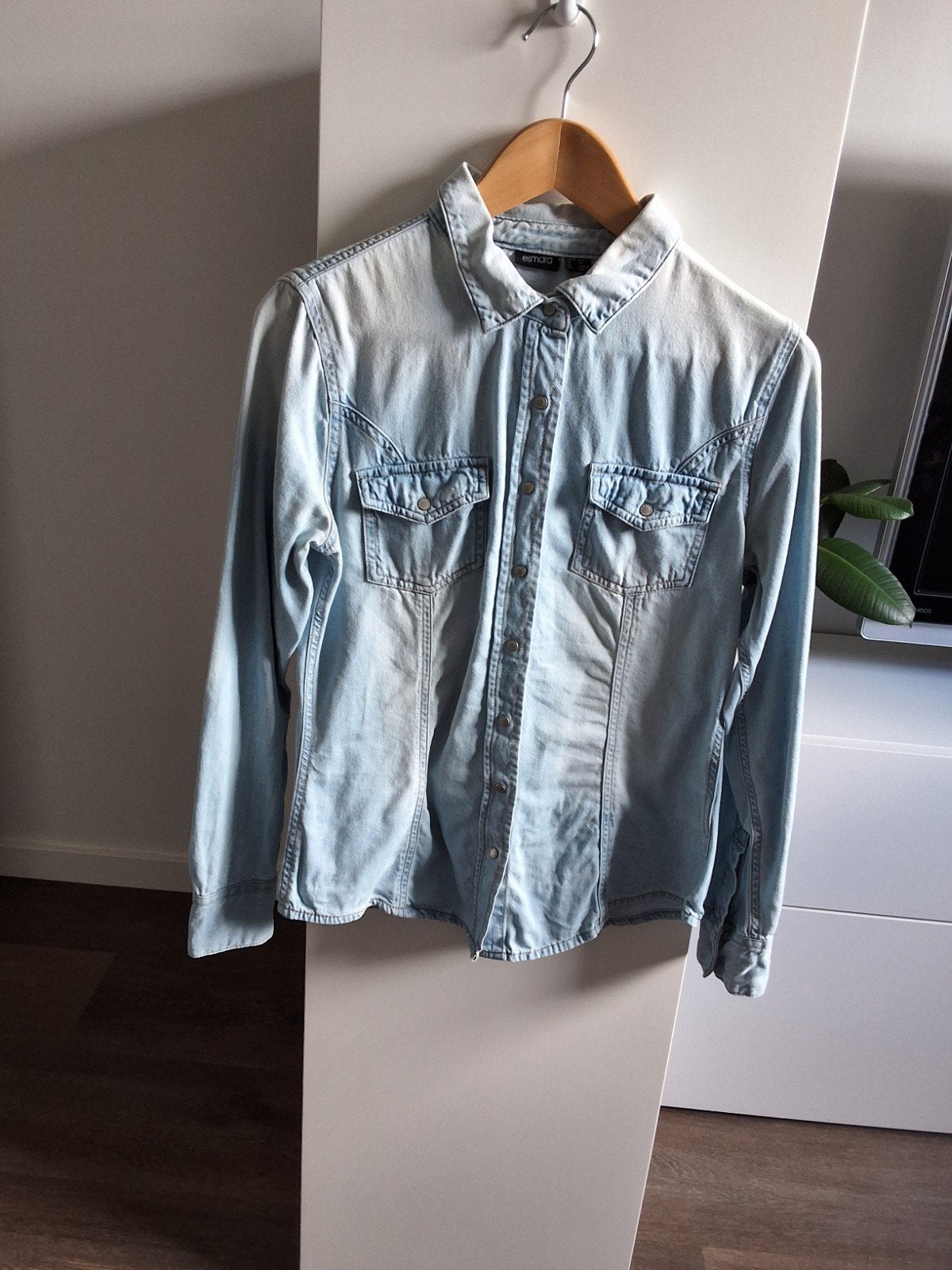 Spijkerblouse maat 40, Ophalen of Verzenden, Gedragen, Maat 38/40 (M)