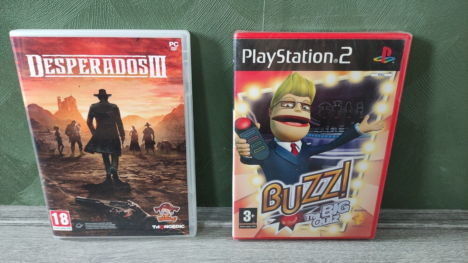 Buzz the big quiz SEALED ps2 en gratis desperados 3 pc game, Spelcomputers en Games, Games | Sony PlayStation 2, Overige genres