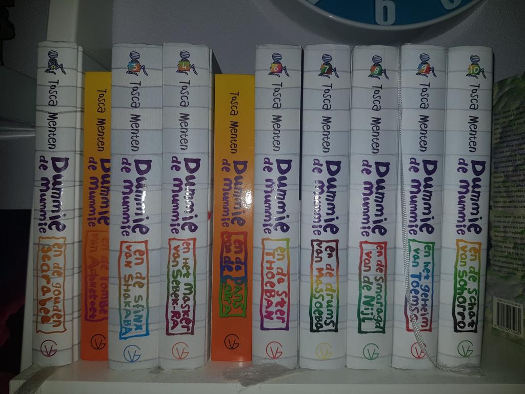 Boeken Dummie de Mummie, Ophalen, Gelezen