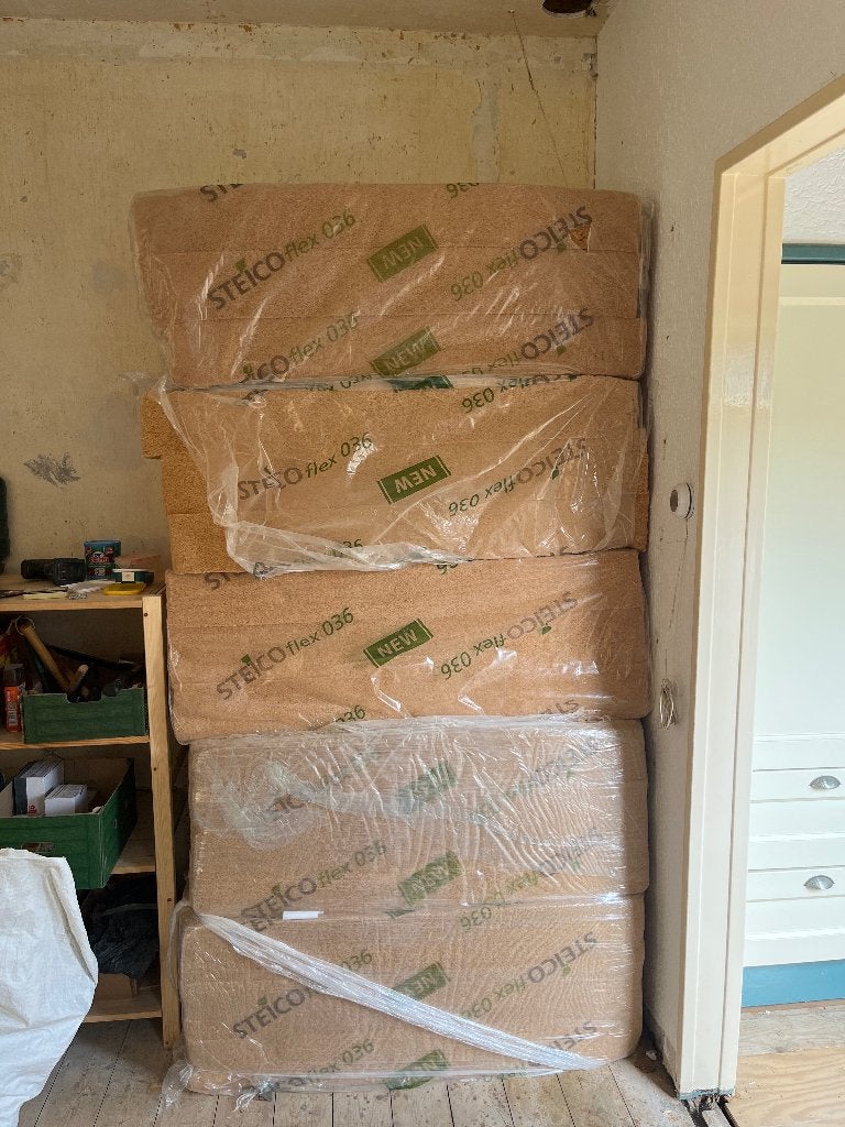 Houtvezels isolatie Steicoflex 036, 5 pakken, Doe-het-zelf en Verbouw, Ophalen, 12 cm of meer, Nieuw, 15 m² of meer