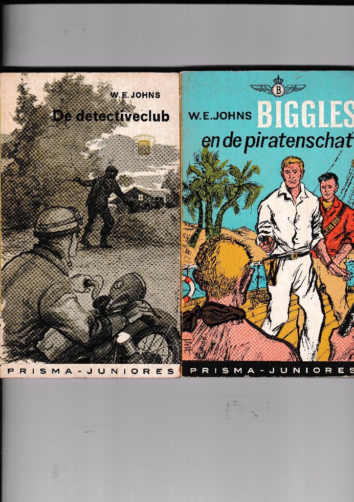 Biggles 8 x, Boeken, Ophalen of Verzenden, Fictie algemeen