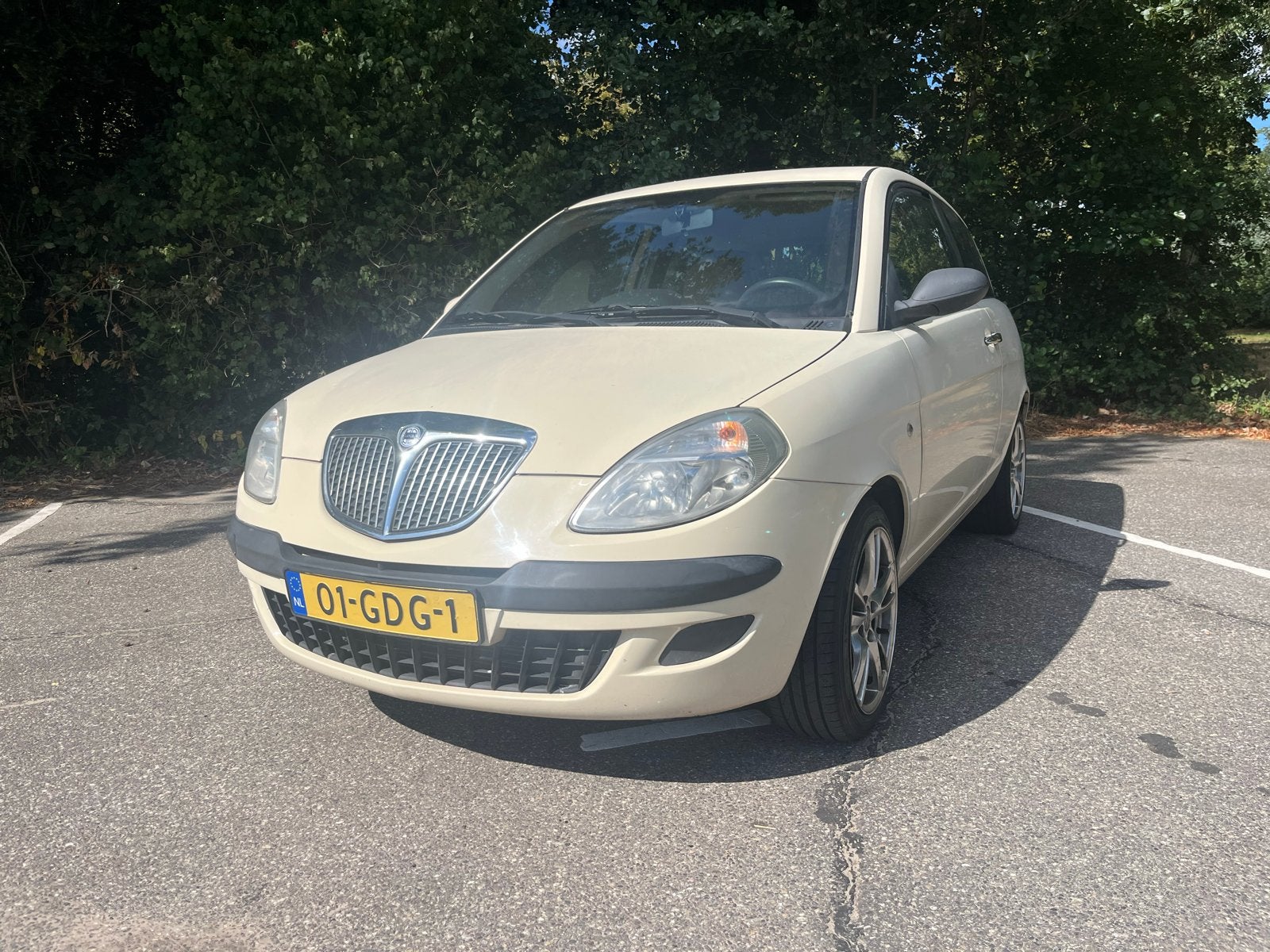 INRUILKOOPJE. Lancia Ypsilon 1.2  Airco!, Auto's, Lancia, Voorwielaandrijving, Stof, 400 kg, Wit