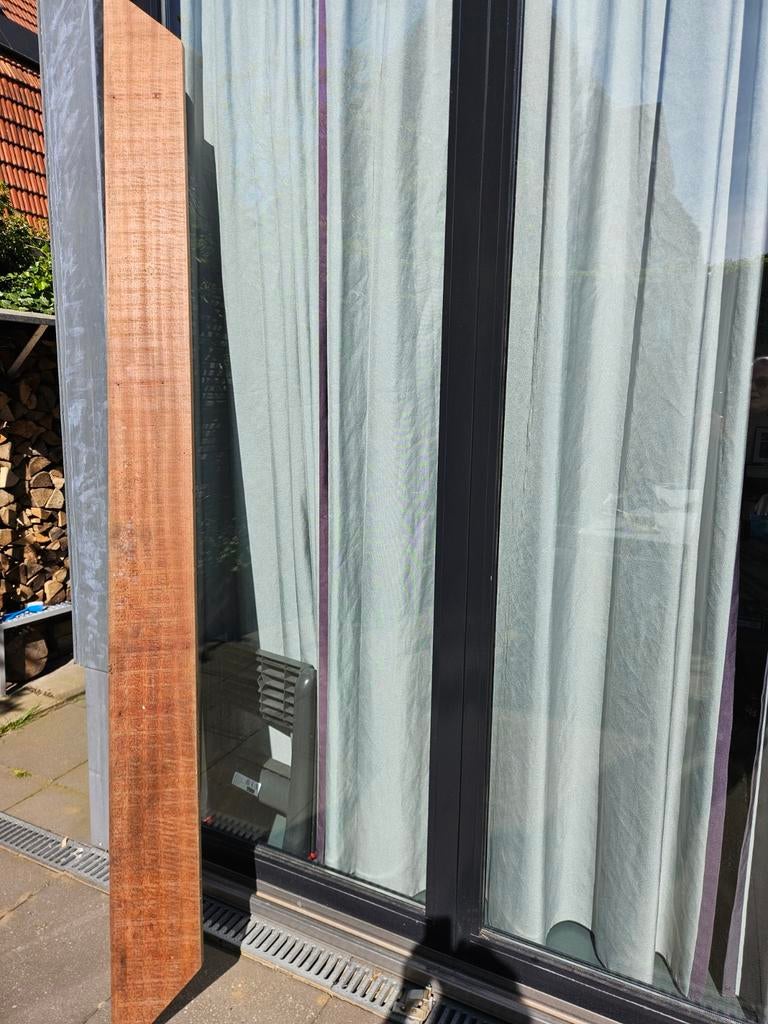 Eiken plank, recht, al lijkt dat op de foto niet, Ophalen, Minder dan 25 mm, Eiken, Plank