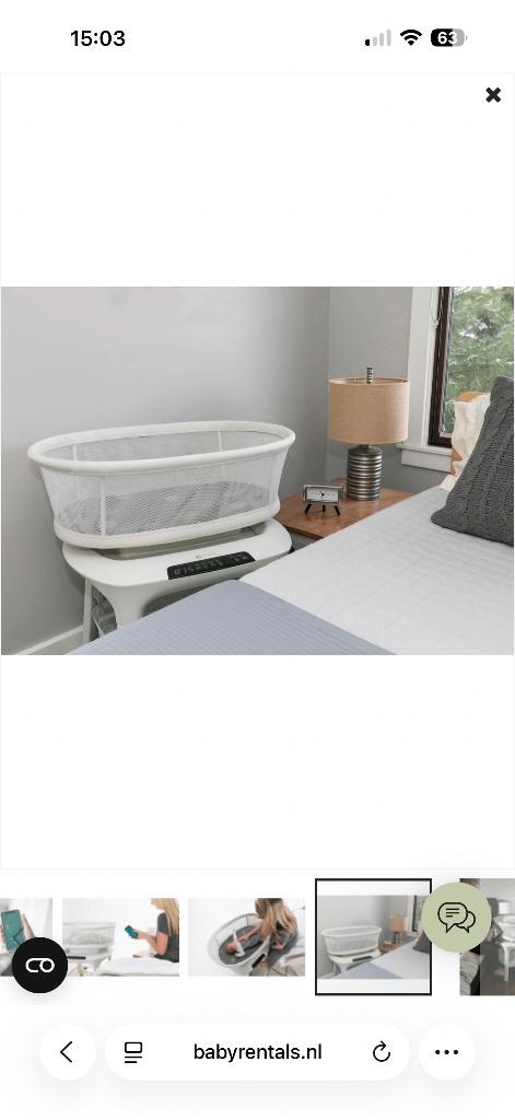 Mamaroo 4moms wieg elektrische, Kinderen en Baby's, Babywiegjes en Ledikanten, Ophalen, Gebruikt, Wieg