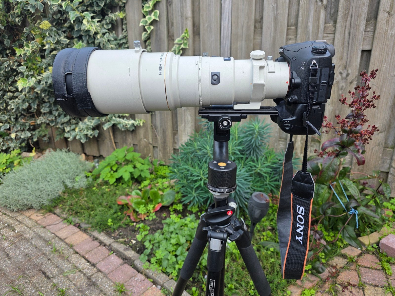 Minolta AF APO Tele 400mm f/4.5 High Speed Lens Sony A, Ophalen, Gebruikt, Minolta, Bodydop