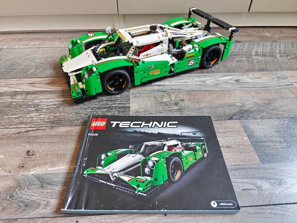 LEGO Technic 42039 24-uur Racewagen, Ophalen of Verzenden, Gebruikt, Complete set, Lego