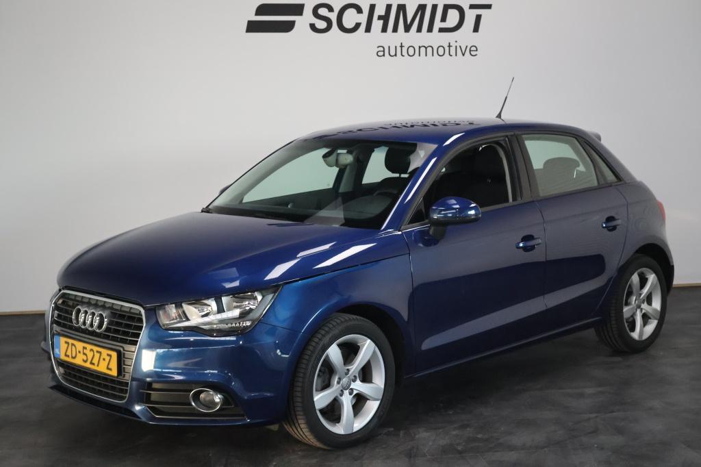 Audi A1 Sportback 1.4 TFSI Attraction 140pk 5D | Airco | Cru, Auto's, Audi, Keurmerk '100% Onderhouden', Stof, 4 cilinders, Blauw