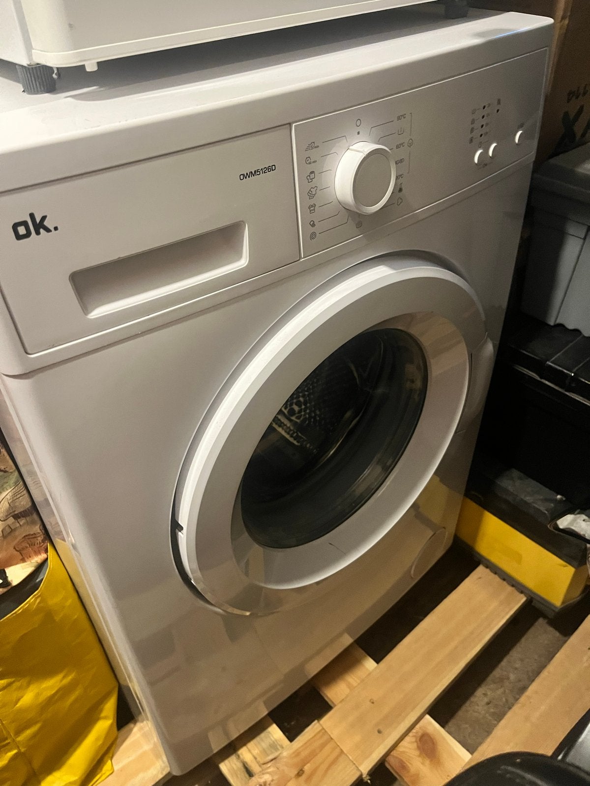 Wasmachine - Zo goed als nieuw, Ophalen, 6 tot 8 kg, Minder dan 1200 toeren, Zo goed als nieuw